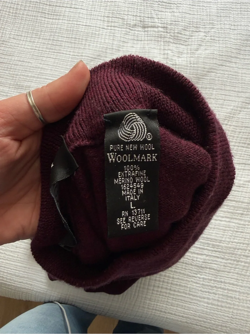 Men's Crewneck Sweater Wool
